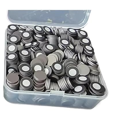 3D Scanning Markers/Dots/Stickers, Magnetic High Reflective Marking Points for Handheld Scanner Target Positioning Points for Complex Details(200pcs 6mmx10mm)