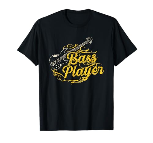 Bassiste Groupe de musique Guitare Musicien T-Shirt