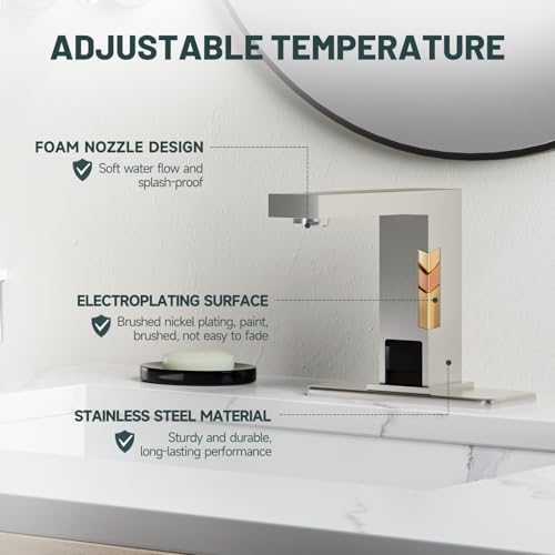 Grifo con sensor de movimiento para renovar el lavabo de un baño familiar 5