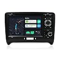 JOYX Android 10.0 Doppel Din Autoradio Passt für Audi TT 2006-2011 GPS Navigation | Rückfahrkamera Canbus KOSTENLOS | 2G+32G | 7 Inch | Unterstützung Dab+ Lenkradsteuerung 4G WiFi Carplay Bluetooth