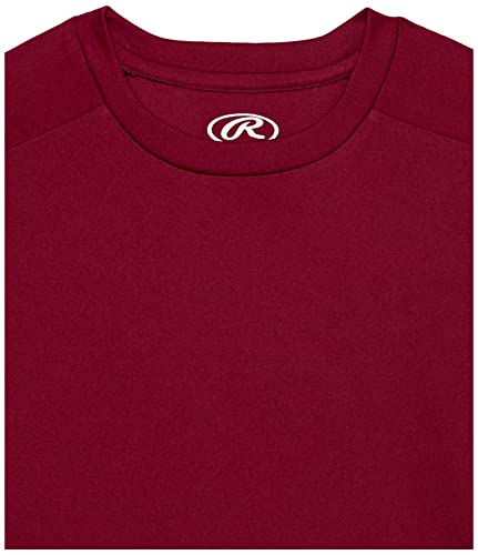Image of Rawlings | Boy's Athletic Tech Short Sleeve Shirt | Youth Sizes | Multiple Colors