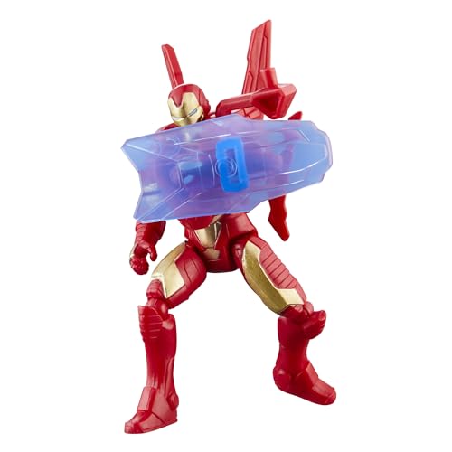 Marvel Epic Hero Series Battle Gear Figurine d'action Iron Man, 10,2 cm, jouets super-héros Avengers pour enfants à partir de 4 ans
