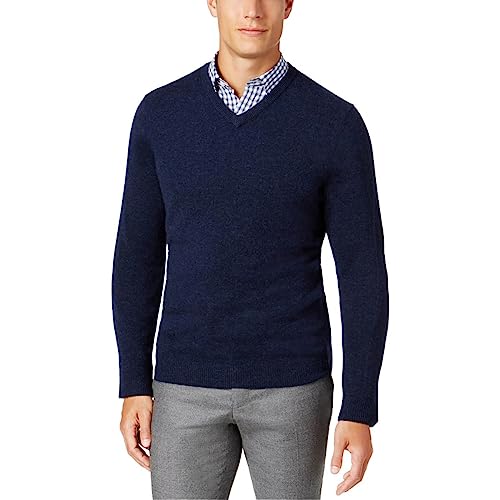 Club Room Mens Cashmere Pullover V-Neck Sweater