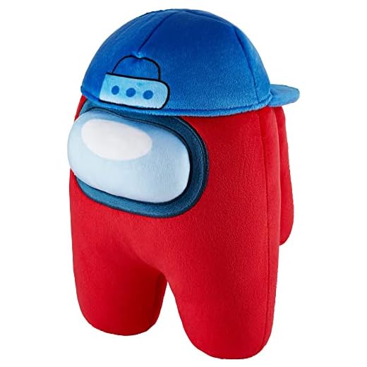 P.M.I. Among Us Plush Buddies Doll| Ol’ Ball Game – Baseball- Red 1-Foot-Tall Huggable Among Us Plushie Collectibles | Playable Among Us Toys | Among Us Kids’ Toys 12 Inches
