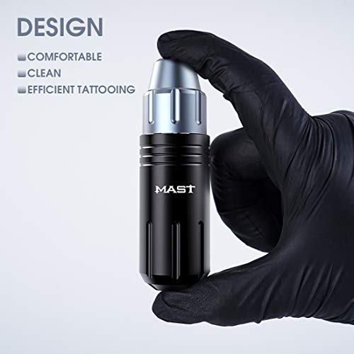 Mast Flex Rotary Tattoo Pen Tattoo Machine Coreless Motor Grip Diameter 38mm With RCA Cord - Afbeelding 3