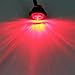 FXC 'Purishion 10x 3/4in' Round LED Clearence Light Front Rear Side Marker Indicators Light for Truck Car Bus Trailer Van Caravan Boat, Taillight Brake Stop Lamp 12V (Red)...