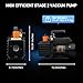 5 CFM 1/2 HP 2 Stage HVAC Vacuum Pump, Sparkless for A1 & A2L Refrigerants (R32, R1234yf, R134a, R22, R410A), 0.3 Pa Ultimate Vacuum HVAC & Automotive AC Systems