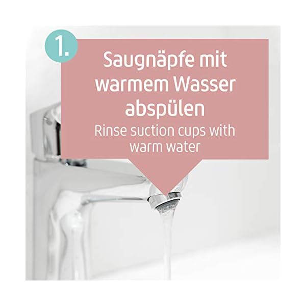 Badewannenüberlauf Abdeckung – bekannt aus den USA – Badewannenzubehör – Mehr Badewasser - extra Starke Saugnäpfe - Premium Spa – Bild 4