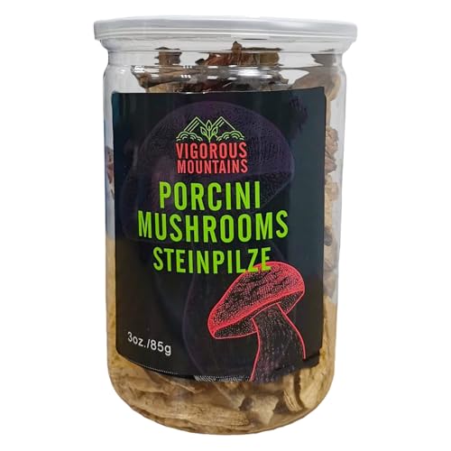 Recopilación y reviews de Boletus los diez mejores. 17 VIGOROUS MOUNTAINS Setas Porcini secas Boletus Edulis 3 onzas