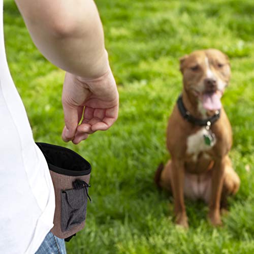 KESYOO Bolsa de treinamento para petiscos para cães e animais de estimação, bolsa de cintura para tr