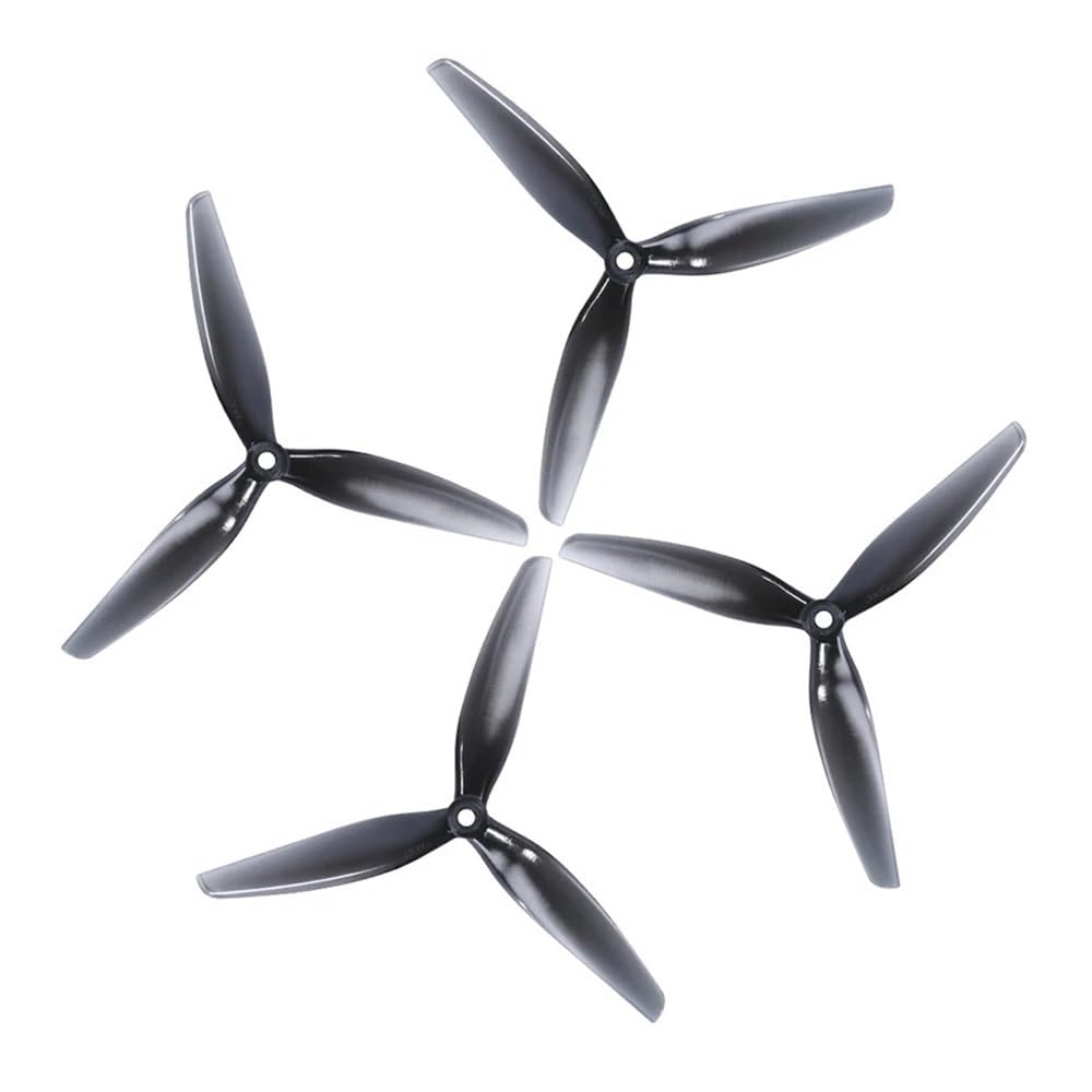 7040 7-Zoll 3-Blatt-Propeller 4,0 Pitch 5 Mm Mittelloch PC-Material for Langstreckenantriebssystem 8 Paar/16 Stück