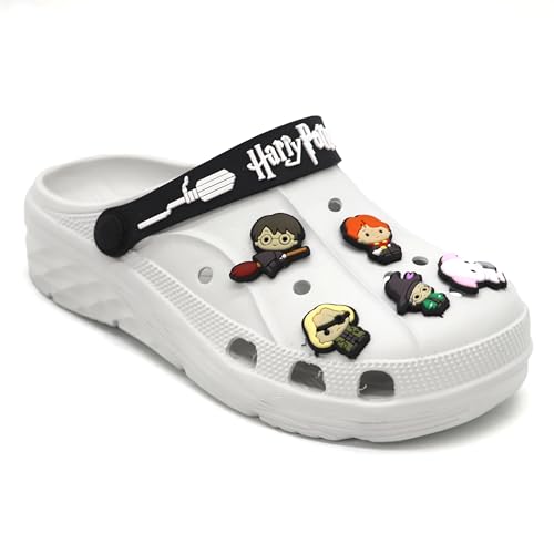 Image of SVAAR x Harry Potter Men's Magical Clogs with 10 Authentic Harry Potter Charms Included and Adjustable Back Strap