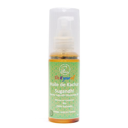Balla - Huile ayurvédique de Kachur sugandhi 60ml, Bio et naturelle