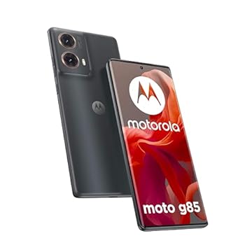 MOTOROLA g85 5G (8/256 GB, Display 6.67" pOLED FHD+ HiD 120Hz, SGS Low Blue Light, SGS Log Motion Blur, Snapdragon 6s Gen 3, Doppia camera 50+8MP, batteria 5000mAh, Dual SIM, Android 14), Urban Grey