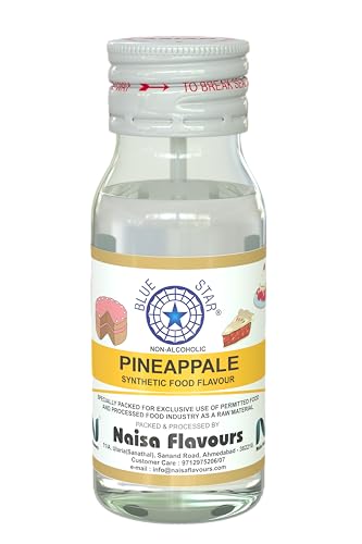 Image of BlueStar Pineapple Food Flavour | Essence (20ml * 10 bottles) | Flavour Essence