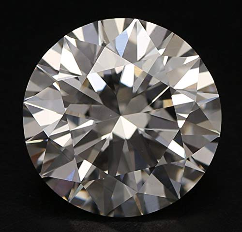 Diamante tondo di Moissanite bianco da 1,00 ct con...
