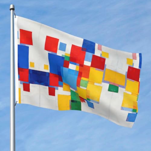 Drapeau extérieur en polyester résistant de qualité supérieure à œillets - 3