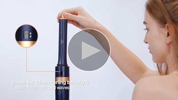 Cweixi マルチスタイラー コテ ヘアドライヤーブラシ カールドライヤー Amazon | 【6IN1 大風量 110000 RPM 新色】マルチスタイラー