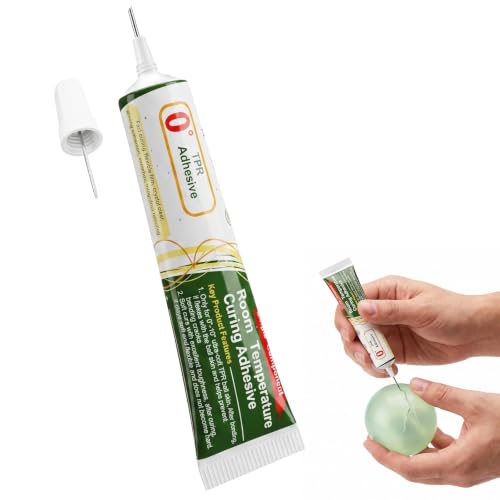 TWSURE Silicone Glue for Squishies, TPR Glue for TPE TPU Repair, 0.68 fl oz