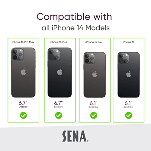 Cartera de piel para iPhone 14 13 12 resuelve el espacio llevando tus tarjetas 6