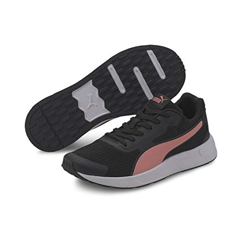 PUMA PUMA(プーマ) Unisex Running, Sneakers, Athletic Shoes, Spring and Summer 23 Colors Puma Black/Salmon Rose/Puma White, 9.5 US Men