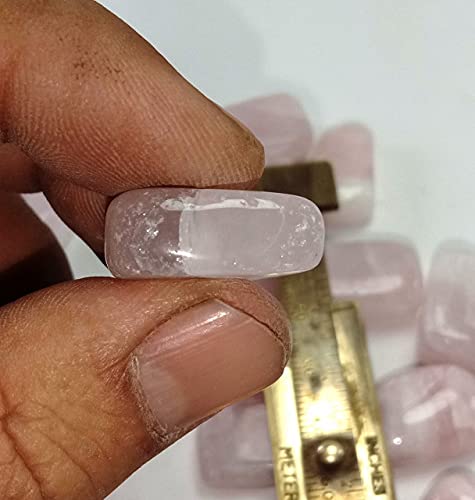 Cube de guérison en quartz rose lithothérapie pour table de chevet - 4