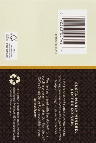 Don Francisco's Cinnamon Hazelnut Flavored K-Cup, 12 ct
