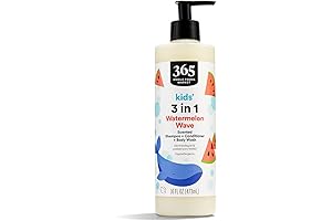 365 Shower Essentials Shampoo Conditioner Body Wash, Watermelon, 16 Fl Oz