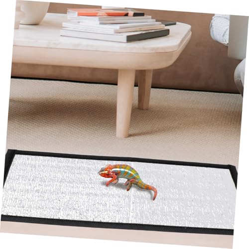 Alfombrilla térmica reflectante para reptiles POPETPOP 26.77x11.81x0.04 in miniatura 4