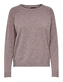 ONLY Damen Onllesly Kings L/S KNT Noos Pullover 15170427,Braun,S