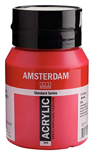 Amsterdam Standard Series Acrylic Jar 500 ml Primary Magenta 369 (17723692)