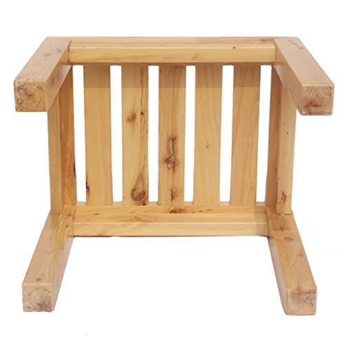 Tabouret de banc de bain en bois pour douche et extérieur - 6