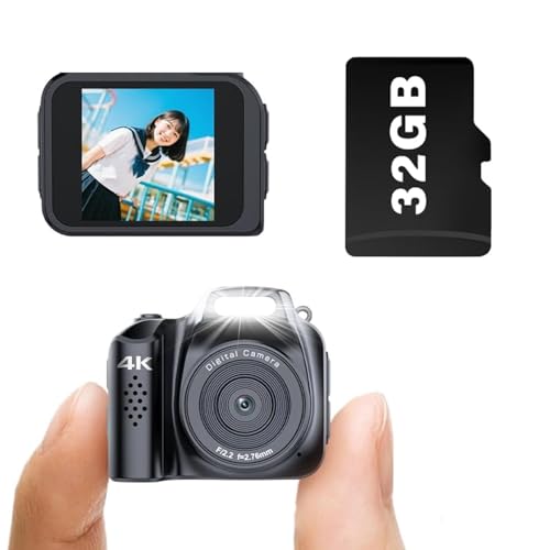 �L�b�Y�J���� �����^ 4K����B�e 6400����f�f�W�^���J���� 1.54�C���`IPS��� 31g���y�� OTG�@�\���� LED���C�g ���l�B�e�t�B���^�[ �E�F�u�J�����Ή� USB�[�d�� 32GB�J�[�h&�L�[�z���_�[�t�� ���S�ҁE�w���E�q���œK