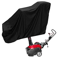 Copertura Per Spazzaneve Resistente, Tessuto Oxford 600D, Impermeabile E Antipolvere, Taglia 120x102x81 Cm, Con Corda Elastica E Custodia - 3