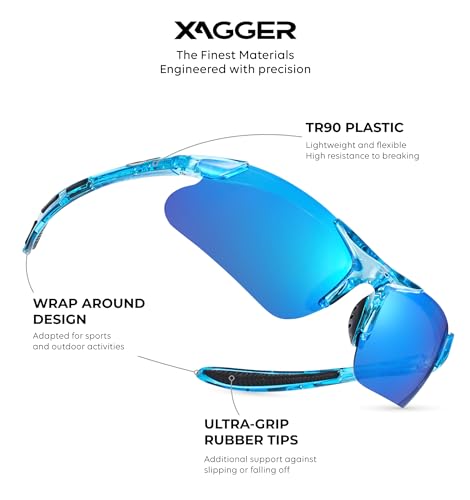 Image of Kids Youth Polarized Sports Sunglasses for Boys Girls Baseball Softball Glasses TR90 Frame