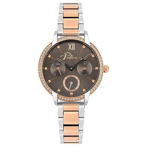 Montre femme Police NADU PL16043BSTR.39M idéale du bureau aux soirées