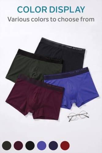 Image of Van Heusen Men Trunk - Pack of 1 | Premium Innerwear | 4 Way Stretch | No Ride Up | Super Soft on Skin - Feels Like Butter | Premimum Handfeel | Solid Colors | Style 30047