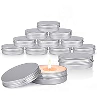 Aluminum Tin Cans in 120ml: These aluminum round tins are 4 OZ (120ml) in capacity,2.6cm/1″ in height and 8cm/3.2″ in diameter; 24pcs in total. Excellent Material: High-quality aluminum determines these aluminum tin cans’ washability, rust resistance...