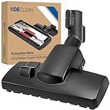 Staubsaugerdüse kompatibel mit Miele Staubsauger [alle Böden] Ersatzteile C1 Classic C2 Compact C3 Complete S8340 S8 S6 S5 PowerLine EcoLine – Bürste für Teppich Laminat Parkett Fliesen Kork Reinigung