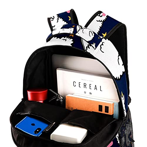 Mochila para portátil de alpaca con espacio amplio para evitar dolores de espalda 4