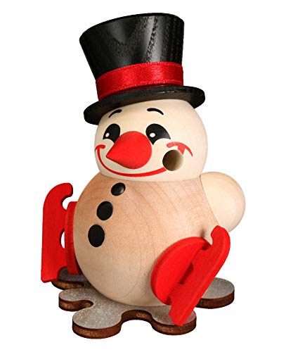 Seiffener Volkskunst | Deko Räuchermann | Mini Cool-Man...