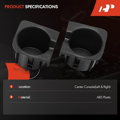 Insertos para portavasos A-Premium para Toyota Tacoma 2005-2017 miniatura 3