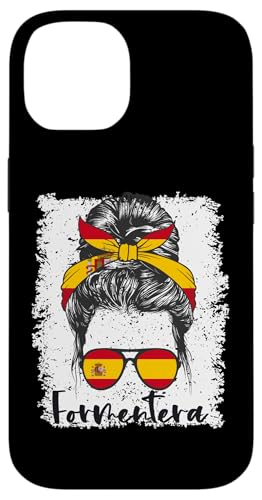 Messy Bun Lady Formentera Ibiza �X�y�C�� �X�}�z�P�[�X iPhone 14 �p