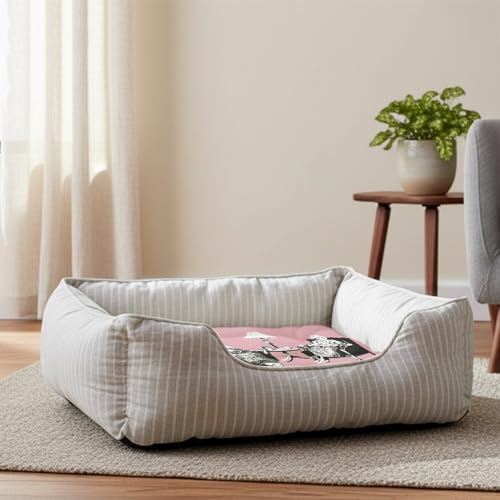 Couchage moelleux chat et chien imprimé en France style Banksy punk