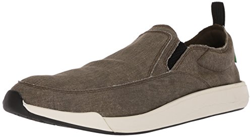 Sanuk Men's Chiba Quest Sneaker, Olive, 06/07 M US
