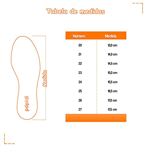 Tênis Popstar Infantil Menina Cano Alto 11.49i (Tie Dye, 23)