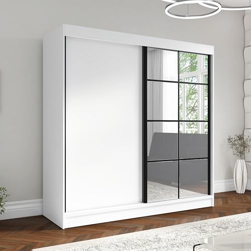 A&J MöbelLand Schwebetürenschrank TAVIRO Kleiderschrank...