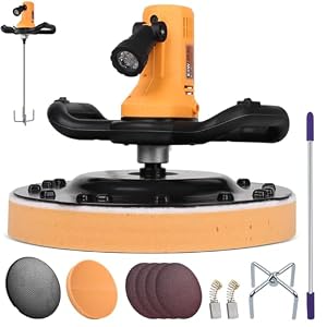 1680W 2in1 Elektrisch Putzglättmaschine & Rührwerk Ø380mm 280-2800UPM