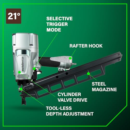 Metabo HPT NR83A5 2-inch Framing Nailer thumbnail 3