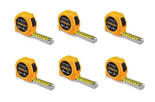 Cinta métrica Komelon 3/4" x 16 pies amarilla miniatura 1